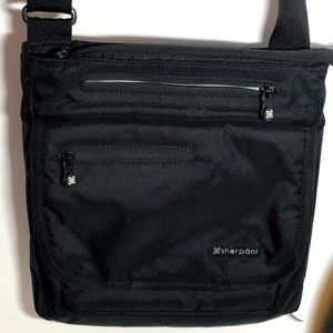 Black Sherpani Crossbody Handbag Purse Adjustable